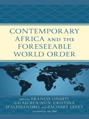 cover image of Contemporary Africa and the Foreseeable World Order